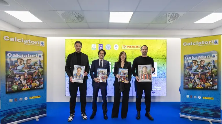 L’album dei calciatori. Presentata a Lissone la nuova collezione delle figurine Panini